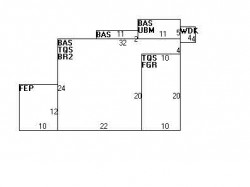 16 Roundwood Rd, Newton, MA 02464 floor plan