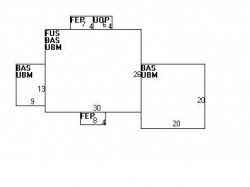 529 Parker St, Newton, MA 02459 floor plan