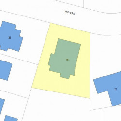 16 Page Rd, Newton, MA 02460 plot plan