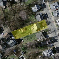 262 Pearl St, Newton, MA 02458 aerial view