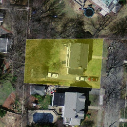 24 Hazelton Rd, Newton, MA 02459 aerial view