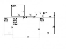 234 Quinobequin Rd, Newton, MA 02468 floor plan