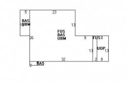 558 California St, Newton, MA 02460 floor plan