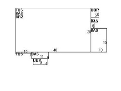 54 Fellsmere Rd, Newton, MA 02459 floor plan