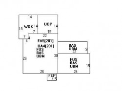 422 Chestnut St, Newton, MA 02468 floor plan