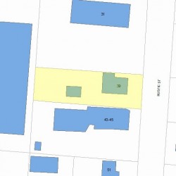 39 Rustic St, Newton, MA 02458 plot plan