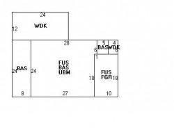 249 Cypress St, Newton, MA 02459 floor plan