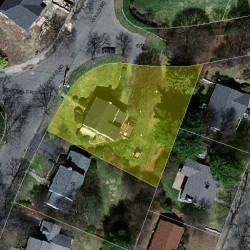 44 Gould Rd, Newton, MA 02468 aerial view