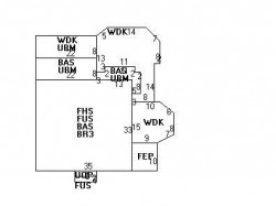 51 Royce Rd, Newton, MA 02459 floor plan