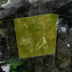 435 Highland St, Newton, MA 02460 aerial view