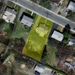 125 Adams Ave, Newton, MA 02465 aerial view