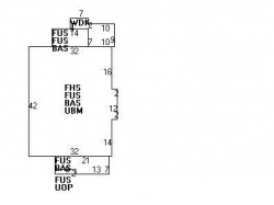 16 Ricker Ter, Newton, MA 02458 floor plan