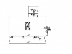 139 Woodward St, Newton, MA 02461 floor plan