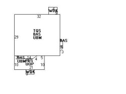 16 Rockwood Ter, Newton, MA 02466 floor plan