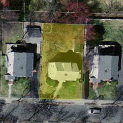99 Oakdale Rd, Newton, MA 02461 aerial view