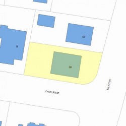 69 Elliot St, Newton, MA 02461 plot plan