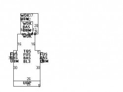 168 Walnut St, Newton, MA 02460 floor plan