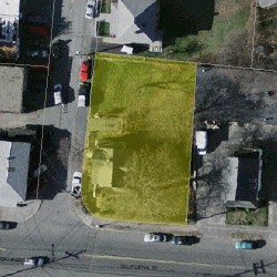 181 California St, Newton, MA 02458 aerial view