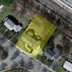 70 Longfellow Rd, Newton, MA 02462 aerial view