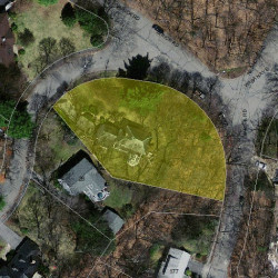 8 Varick Hill Rd, Newton, MA 02468 aerial view