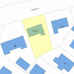 560 Auburn St, Newton, MA 02466 plot plan