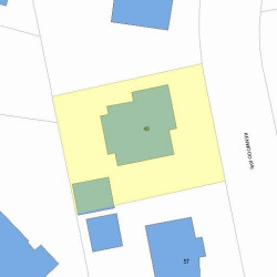 49 Kenwood Ave, Newton, MA 02459 plot plan