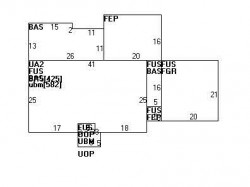 18 Bonnybrook Rd, Newton, MA 02468 floor plan