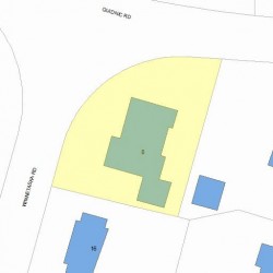 8 Winnetaska Rd, Newton, MA 02468 plot plan
