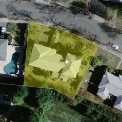 51 Donna Rd, Newton, MA 02459 aerial view