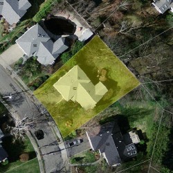 62 Sevland Rd, Newton, MA 02459 aerial view