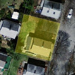 17 Abbott St, Newton, MA 02464 aerial view