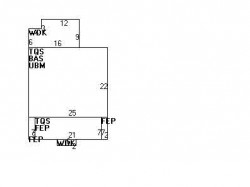 1 Josselyn Pl, Newton, MA 02461 floor plan