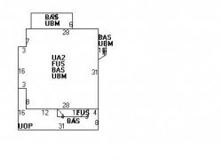 94 Parker St, Newton, MA 02459 floor plan