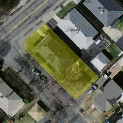 490 California St, Newton, MA 02460 aerial view