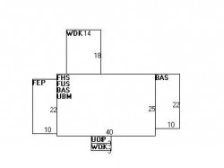205 Mill St, Newton, MA 02460 floor plan