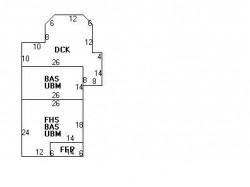 6 Roland St, Newton, MA 02461 floor plan