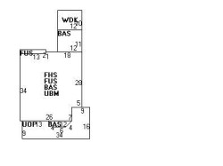 19 Loring St, Newton, MA 02459 floor plan