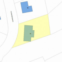 88 Quinobequin Rd, Newton, MA 02462 plot plan