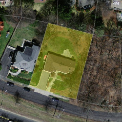 1215 Commonwealth Ave, Newton, MA 02465 aerial view