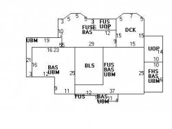 46 Homestead St, Newton, MA 02468 floor plan