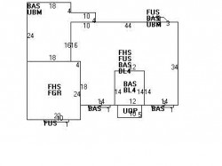 11 Doris Cir, Newton, MA 02458 floor plan