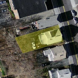 393 Langley Rd, Newton, MA 02459 aerial view