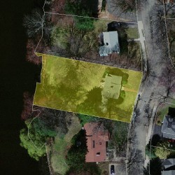 1 Malvern Ter, Newton, MA 02466 aerial view
