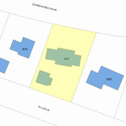 1662 Commonwealth Ave, Newton, MA 02465 plot plan