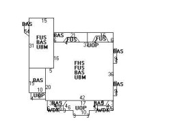 292 Franklin St, Newton, MA 02458 floor plan