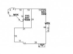 36 Pine Crest Rd, Newton, MA 02459 floor plan