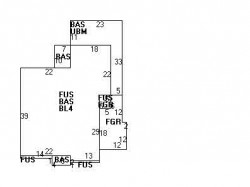 56 Woodland Rd, Newton, MA 02466 floor plan