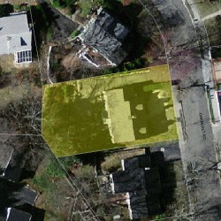 55 Oakmont Rd, Newton, MA 02459 aerial view