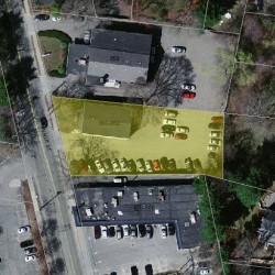 860 Walnut St, Newton, MA 02459 aerial view