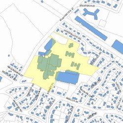 2014 Washington St, Newton, MA 02462 plot plan